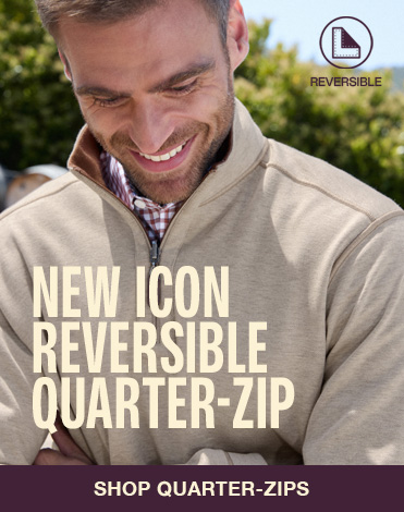 Shop Reversible Quarter-Zips